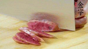 金字火腿、金字香腸、金字臘肉切片。