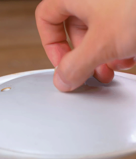 關(guān)火后燜5分鐘。